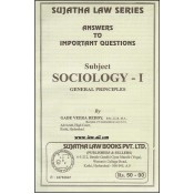 Sujatha's Sociology - I (General Principles) For BSL & LL.B by Gade Veera Reddy